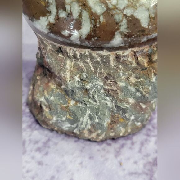 Ammonite & Goniatte Fossil Free Standing - Picture 5 of 12